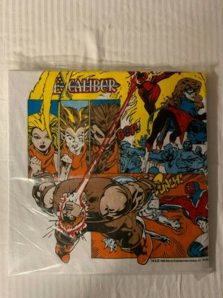 1989 Excalibur X - Men Marvel Comic T - Shirt X - Large Comic Images