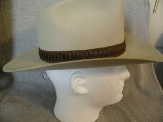 Vintage Stetson 4x Beaver XXXX Western Cowboy Hat size 7 4