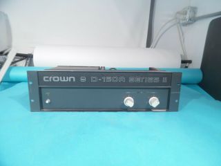 Crown D - 150a Series Ii Vintage Audiophile Amplifier / Professional Amplifier
