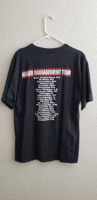 Vintage Eminem Anger Management Tour Tshirt 2000 vtg Slim Shady Jason Mask 2