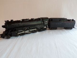 Vintage Lionel 2055 4 - 6 - 4 Locomotive Train Engine 6026w Tender