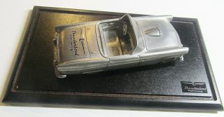 VINTAGE M ' BOX DINKY CODE 2 50th ANNIVERSARY 1955 FORD THUNDERBIRD PEWTER 4