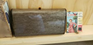 RARE 1940S VINTAGE WILARDY PEARL TAUPE CLUTCH 2
