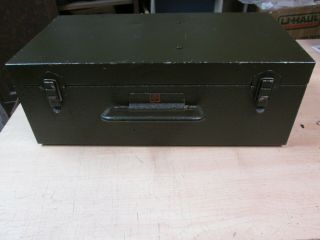 VINTAGE SIGNAL CORPS I - 177 TUBE TESTER 9