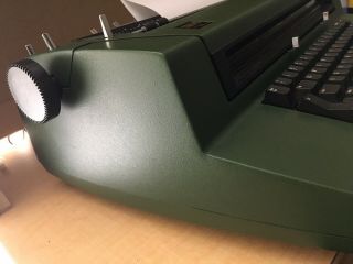 VINTAGE IBM Correcting Selectric III Electric Typewriter Green 4