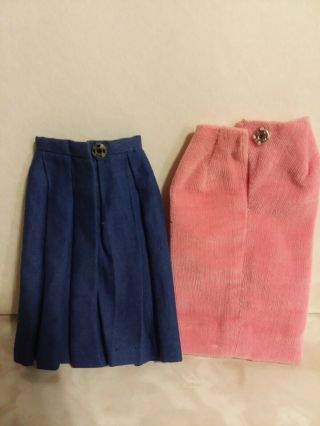 HTF Vintage Barbie Pert Skirts (Pak) 1966 - 1967 2