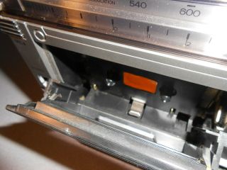 Vintage Emerson CTR944 Dual Cassette AM/FM Stereo Portable Boombox Radio 8