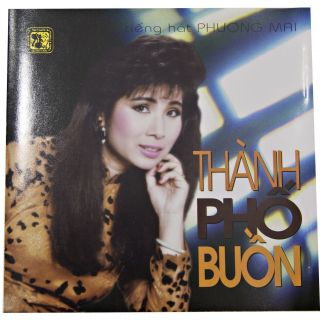 Thanh Pho Buon - Phuong Mai - Vietnamese Music Cd Giang Ngoc Disc Mfg Inc Rare Vtg