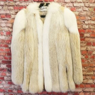 Vintage Sakowitz Fur Coat - Fox,  Rabbit,  Mink ? - Size M/l?