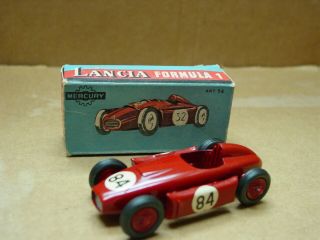 Vintage Mercury Toys 1:43 Diecast Lancia Formula 1 Race Car Art.  54