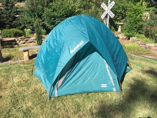 Vintage Eureka 2 Person Dome Tent Backpacking Camping Biking/ Parts Repair