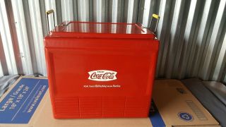 Vintage Coca Cola Cooler Progress Refrigerator Tray Insert Bottle Opener