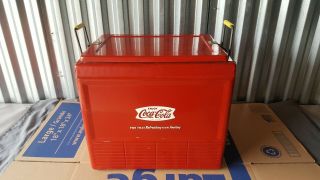 Vintage Coca Cola Cooler Progress Refrigerator tray insert bottle opener 7