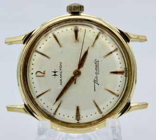 Vintage Hamilton Thin - O - Matic Watch Men 