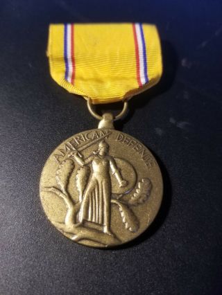 American Defense Service Medal,  Ribbon Dealer Blow Out $9.  99 / See Store