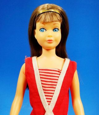RARE Re - Issue Brunette Skipper Doll 950 MINTY VHTF Vintage 1960 ' s 8