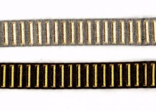 Wwii Ww2 U.  S.  Army Overseas Service Bars Gold On Od Wool 1944 10 Bars