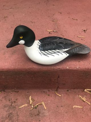 Randy Tull Ducks Unlimited Decorative Wooden Decoy Signed And Numbered