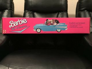 Vintage 1988 Mattel Barbie 57 Chevy Convertible Car Complete 3561 3