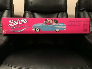 Vintage 1988 Mattel Barbie 57 Chevy Convertible Car Complete 3561 4