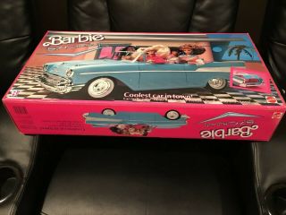 Vintage 1988 Mattel Barbie 57 Chevy Convertible Car Complete 3561 7