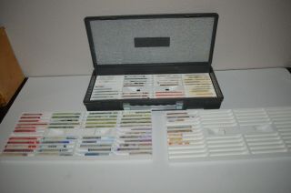 Vintage Case & Pastels Derwent,  Rembrandt,  Schmincke,  In Artbin Case