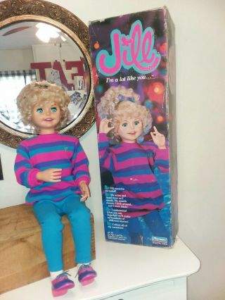 Vintage Rare Jill Doll 33  Playmates 9400 Beauty Clothes/shoes Box