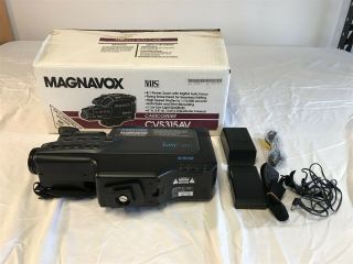Magnavox Easycam Camcorder Cvs315av Vhs Vintage 1994 Video Camera