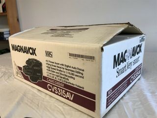 Magnavox EasyCam Camcorder CVS315AV VHS Vintage 1994 Video camera 3