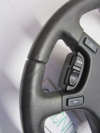 1986 - 1989 Honda Accord SE - I JDM Leather Wrapped Steering Wheel CA1 CA2 3G Rare 10