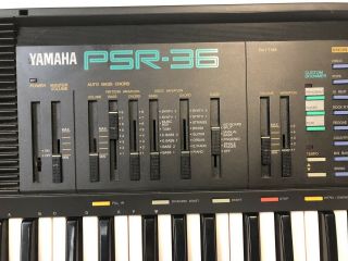 Yamaha PSR 36 Vintage Digital Synthesizer Keyboard 2