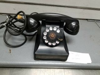 Antique Vintage Western Electric (bell System) C/d Rotary Telephone Balkelite 40