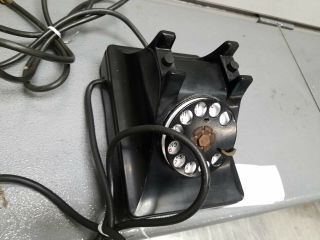 Antique Vintage Western Electric (Bell System) C/D Rotary Telephone Balkelite 40 5
