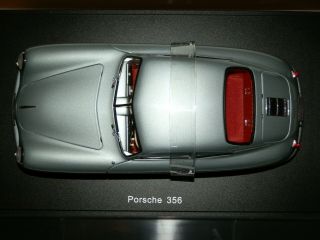 1:18 AutoArt Porsche 356 Coupé (Fishsilver Grey) MIB VERY RARE 10