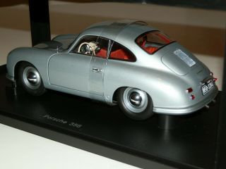 1:18 AutoArt Porsche 356 Coupé (Fishsilver Grey) MIB VERY RARE 4