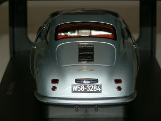 1:18 AutoArt Porsche 356 Coupé (Fishsilver Grey) MIB VERY RARE 5