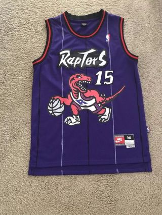 Mens Medium Vintage Vince Carter 2000 Toronto Raptors Nba Basketball Jersey