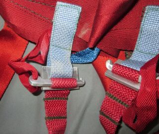 Vintage LAS Lowe Alpine System harness,  HANDMADE rock climbing 2