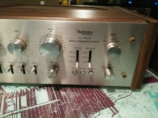 Vintage Technics SU - 8600 integrated amplifier (POWERS UP) NO SOUND 3