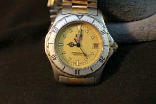 Vintage Tag Heuer Professional 200 Meters Wristwatch Watch