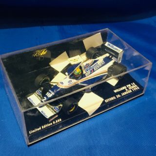 Minichamps Ayrton Senna Vintage 1/43 Williams Fw15 Estonia 1994