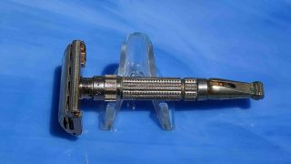 Vintage Gillette Adjustable Safety Razor Toggle Type (f4)
