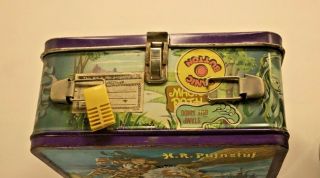 Vintage 1970 Sid & Marty Krofft H.  R.  Pufnstuf Aladdin lunchbox & thermos 3