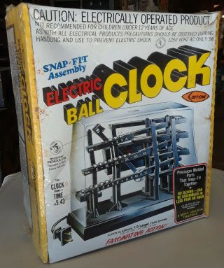 Vintage Arrow Handicraft Corporation Electric Ball Clock No.  675