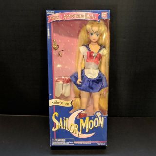 Vtg 11.  5 " Sailor Moon Adventure Doll Figure Rare Bandai 1995 Misb Vhtf Look