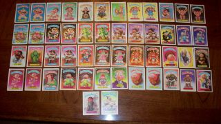 116 Vintage 1985 - 86 Garbage Pail Kids Series 2 & 3 & 5 Cards