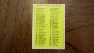 116 VINTAGE 1985 - 86 GARBAGE PAIL KIDS Series 2 & 3 & 5 Cards 7