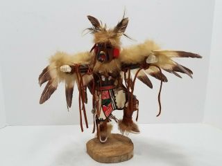 Vintage Alberta Sloan Navajo Eagle Dancer Kachina Authentic