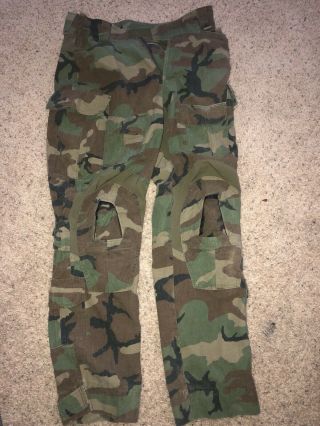 Rare Crye M81 Woodland Combat Pants “custom” Tag