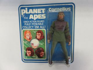 Cornelius Planet Of The Apes Mego 8 " Figure 1967 - Vintage Figure Moc Unpunched